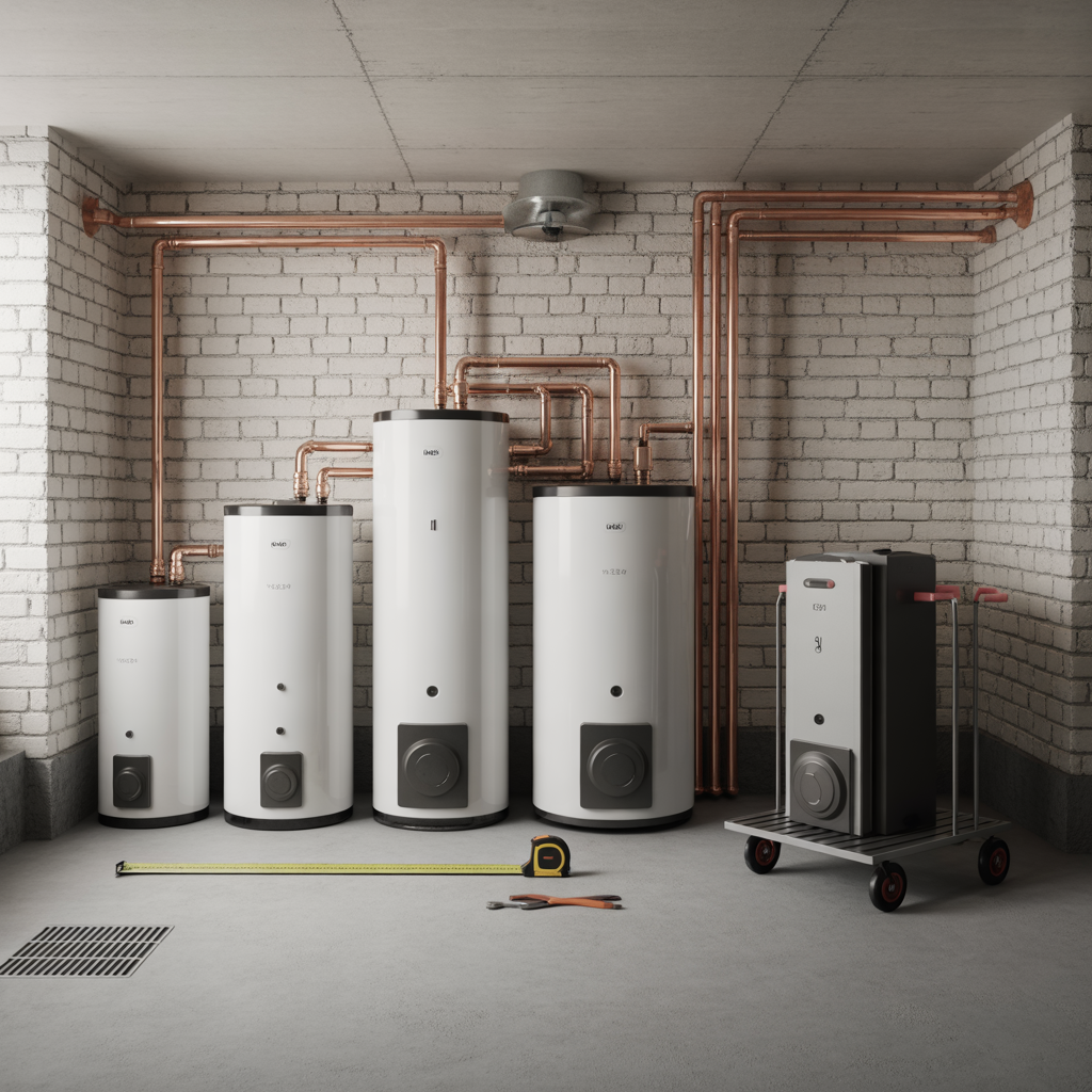 byte av varmvattenberedare kostnad och val av storlek
