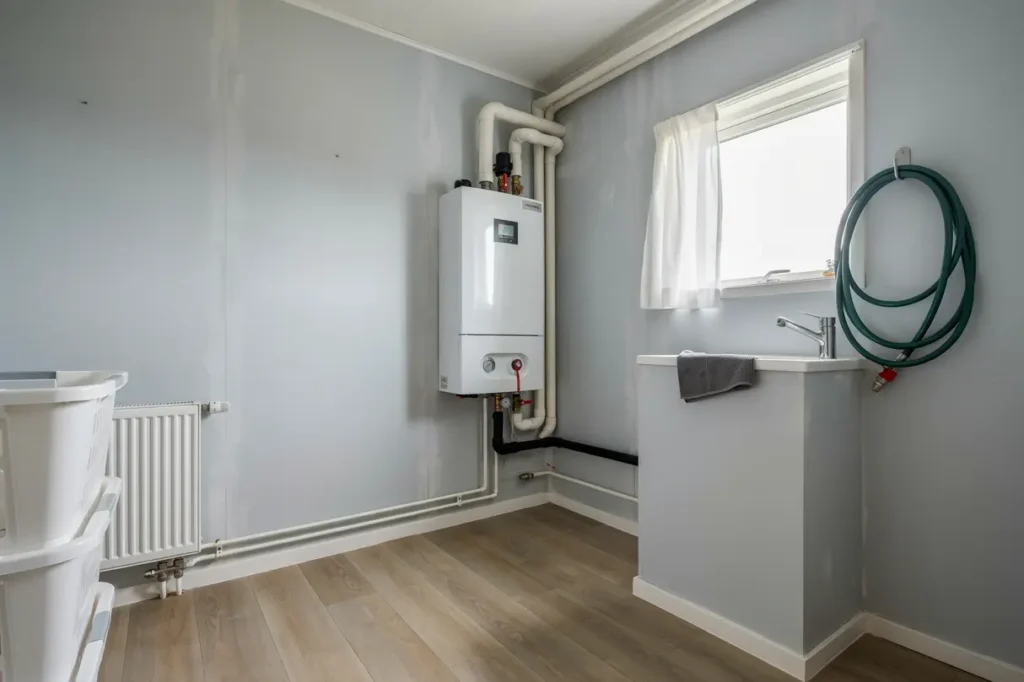 installation av ny fj rrv rmecentral i villa i stuvsta