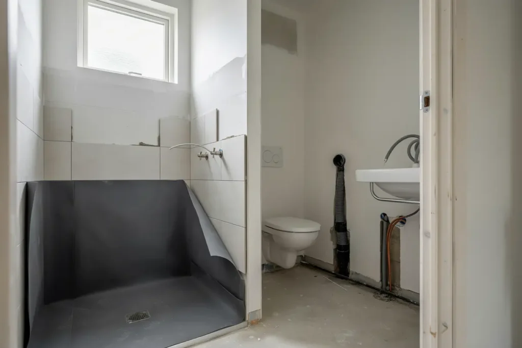 besiktning av t tskikt i badrum s minskar du risken f r fuktskador vid renovering